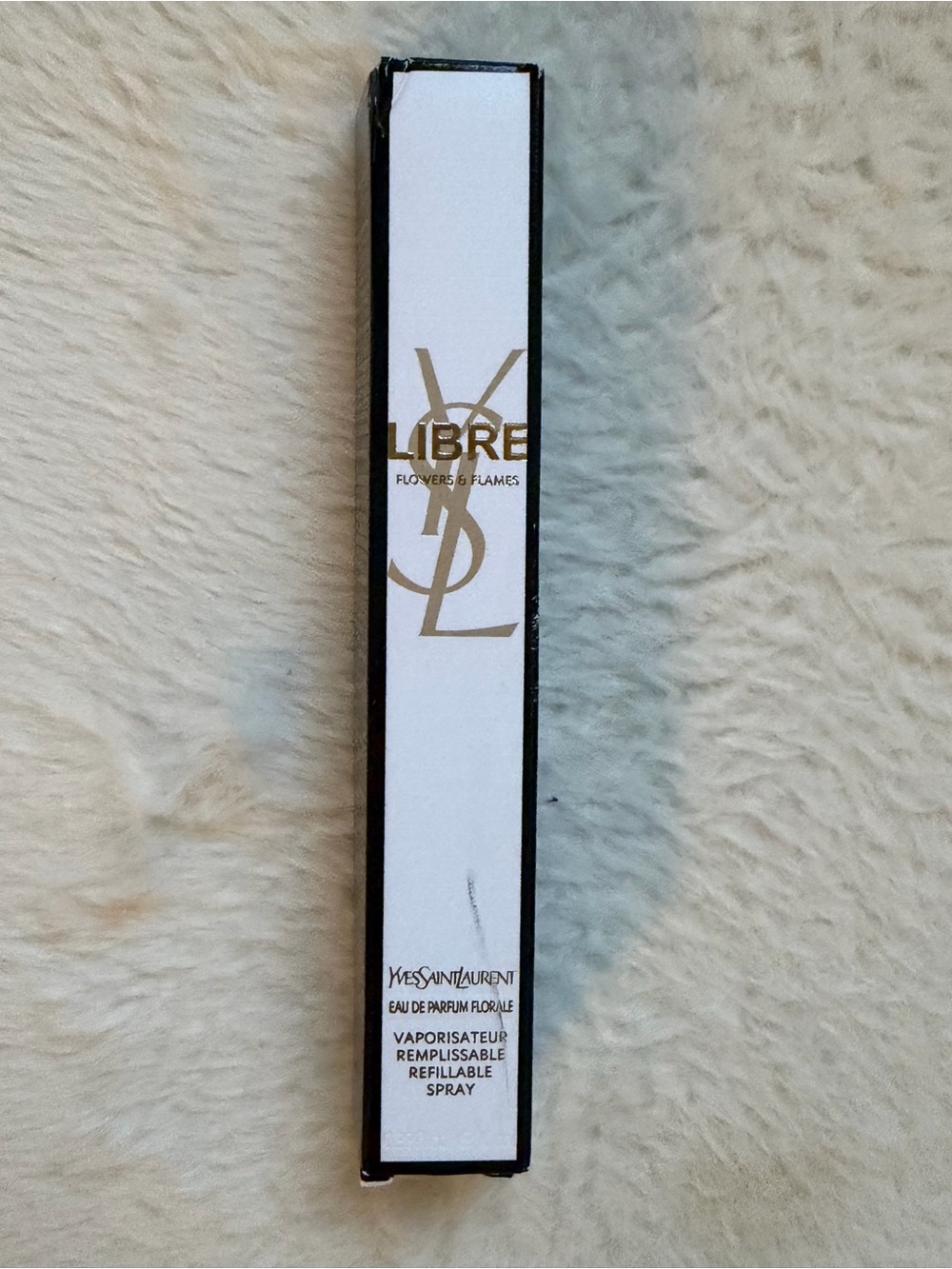YVES SAINT LAURENT LIBRE FLOWERS AND FLAMES Eau de Parfum SPRAY 0.33 Oz 10ml NEW